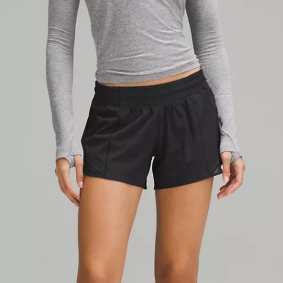 Hotty Hot Low-Rise Lined Short 4" - Picture 2 of 12